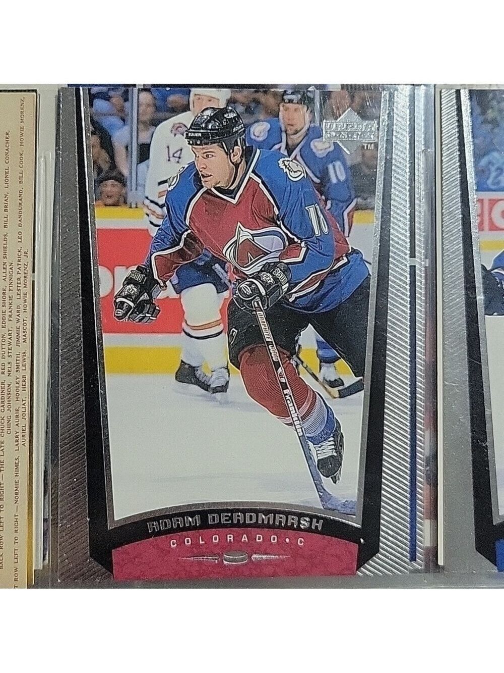 Adam Deadmarsh Colorado Avalanche Hockey Card